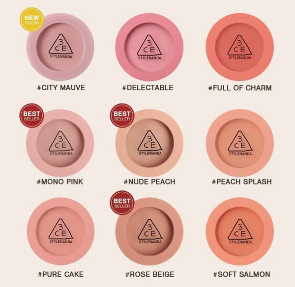 Phấn Má Hồng 3CE Face Blush 5.5g