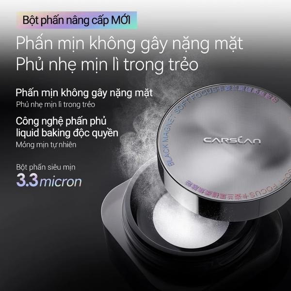 Phấn Phủ Bột Kiềm Dầu Carlan Soft Focus Make-Up Powder 8g