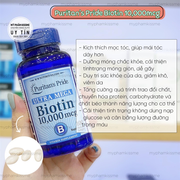 Puritan's Pride Biotin 10000 mcg