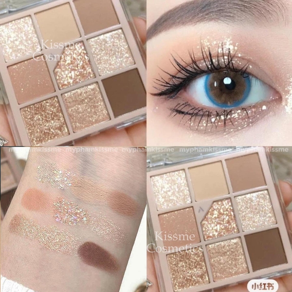 Bảng Phấn Mắt Unleashia Glitterpedia Eye Palette