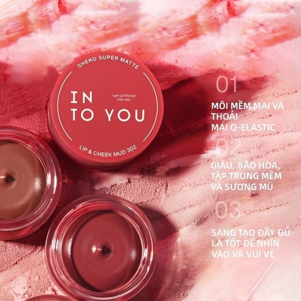 Son Kem INTO YOU  Dạng Hũ Shero Super Matte