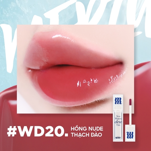 Son Tint bóng Merzy The Watery Dew Tint