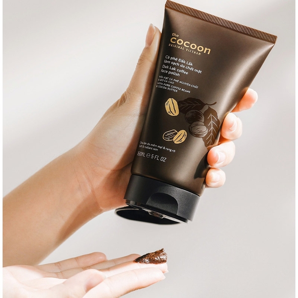 Tẩy tế bào chết mặt cà phê Đắk Lắk Cocoon 150ml