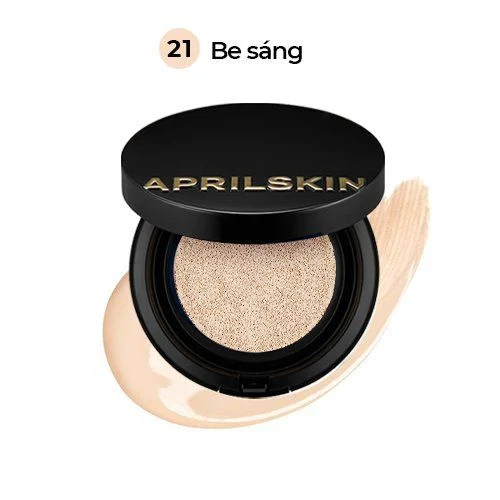 Phấn Nước Che Khuyết Điểm Aprilskin Đen Magic Snow Cushion