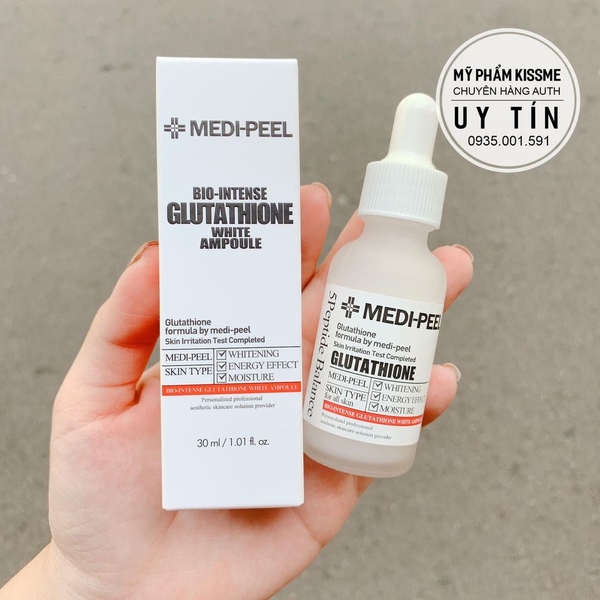 Tinh chất trắng da Medi peel Glutathione White Ampoule Serum 30ml