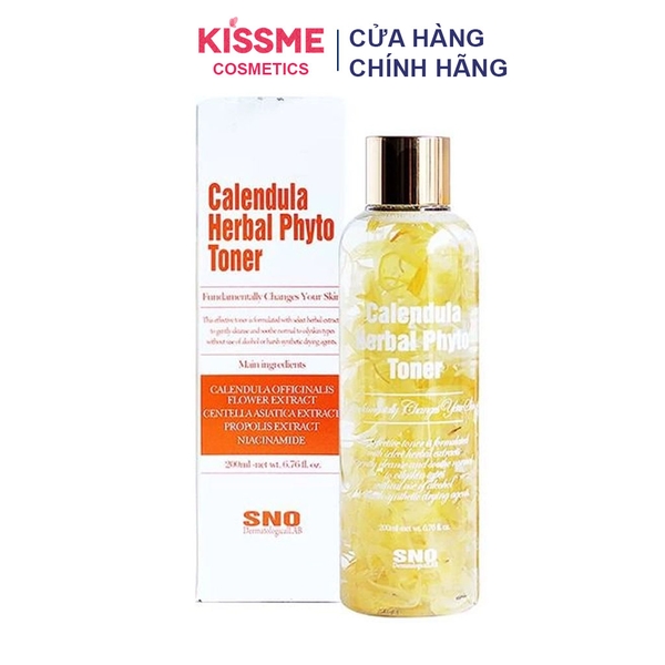 Toner Hoa Cúc SNO Calendula Herbal Phyto