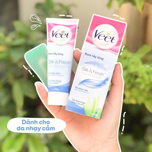 Kem Tẩy Lông Veet Hair Removal Cream 50g/100g
