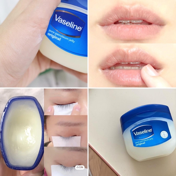 Sáp Dưỡng Ẩm Phục Hồi Da Khô, Nứt Nẻ Vaseline Pure Petroleum Jelly Original