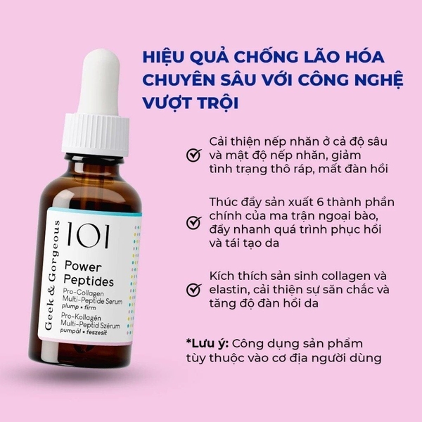 Serum Geek & Gorgeous – Power Peptides 30ml