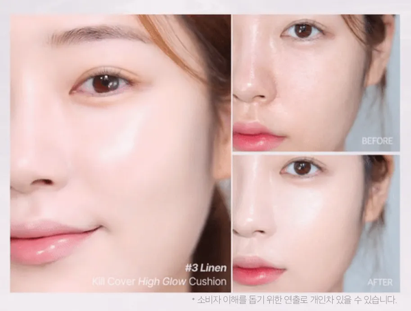 Cushion da khô Clio Kill Cover High Glow & Mesh Glow bản mới