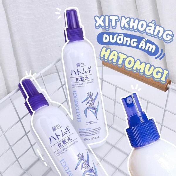 Xịt Khoáng Hatomugi 250ml