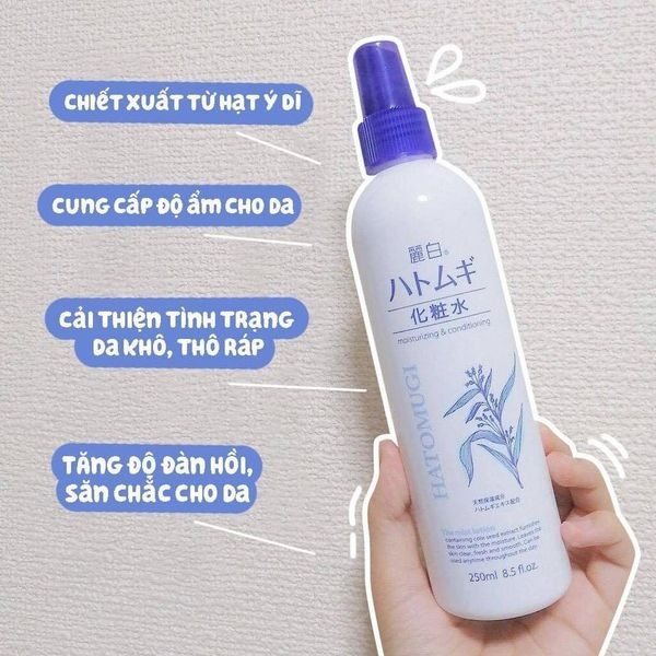 Xịt Khoáng Hatomugi 250ml