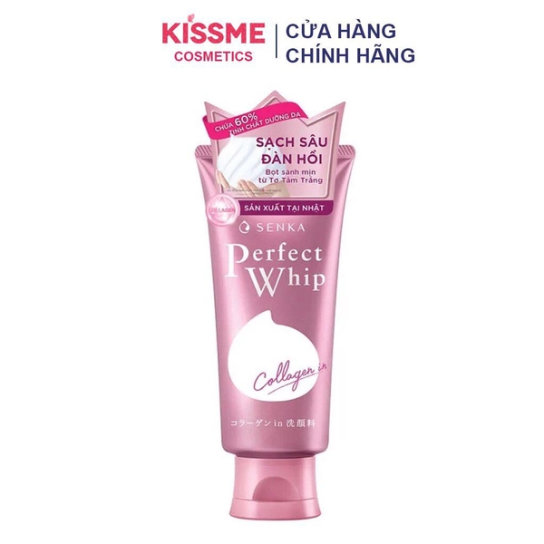 Sữa rửa mặt Senka Perfect Whip 120g