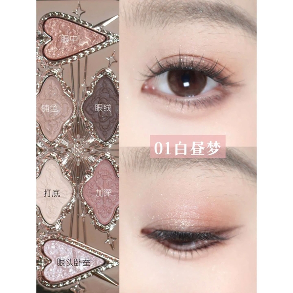 Bảng mắt Flower Knows Knight Unicorn Cloud Palette