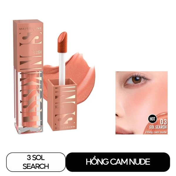 Má Hồng Kem Maybelline Sunkisser Blush 4.7ml