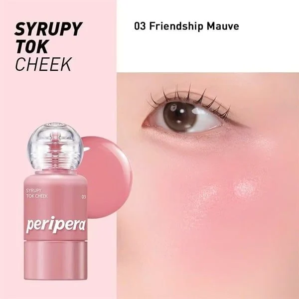 Má Hồng Kem Peripera Syrupy Tok Cheek