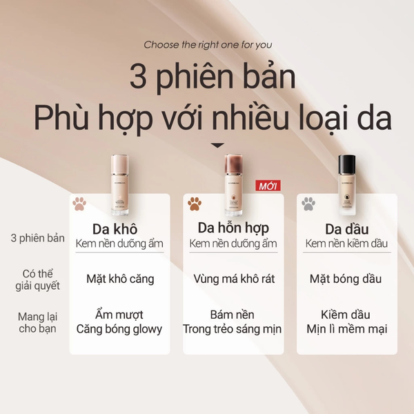 Kem Nền Che Phủ Tốt Carslan Foundation Kiểm Soát Dầu Lâu Trôi Suốt 24h 30g
