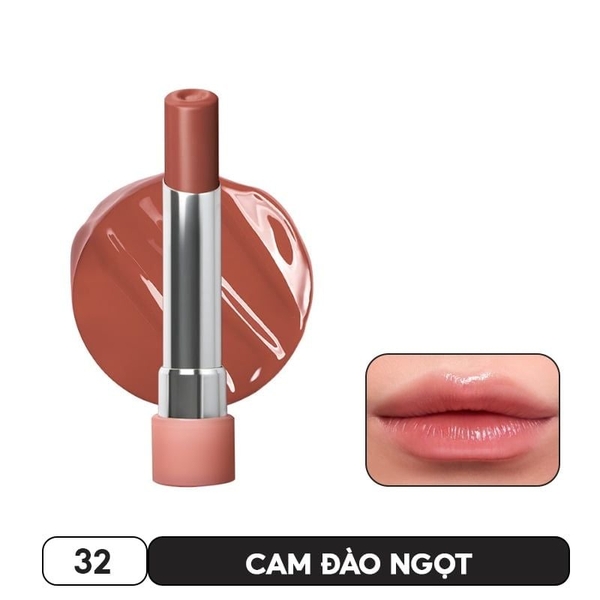 Son Bóng Dưỡng Môi Có Màu 3CE Glazy Lip Glow