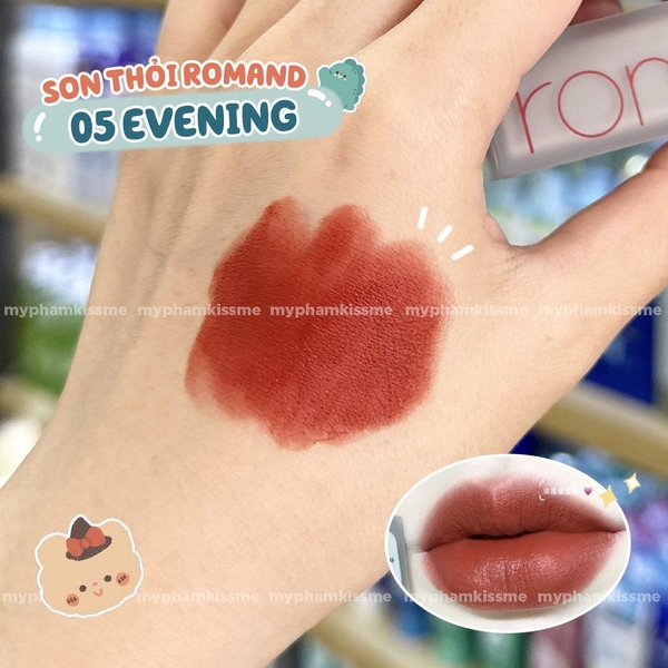 Son Thỏi Romand Zero Matte Lipstick