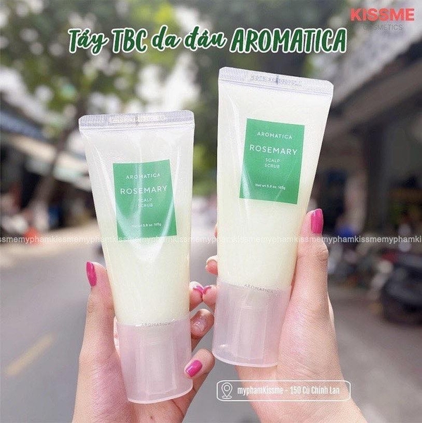 Tẩy Tế Bào Chết Da Đầu Aromatica Rosemary Scalp Scrub 165g