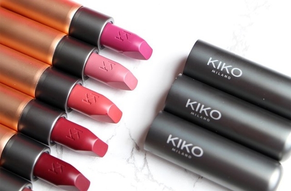 Son thỏi lì Kiko 309 Tulip Red