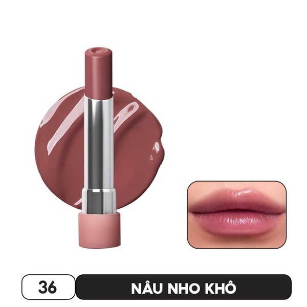 Son Bóng Dưỡng Môi Có Màu 3CE Glazy Lip Glow