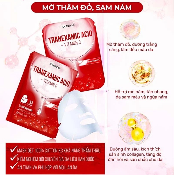 Mặt Nạ Dưỡng Da Dành Cho Da Treatment Foodaholic 23ml/miếng