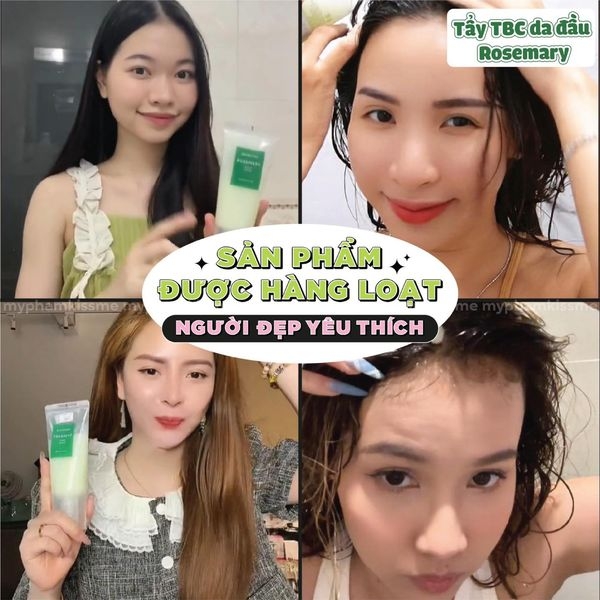 Tẩy Tế Bào Chết Da Đầu Aromatica Rosemary Scalp Scrub 165g