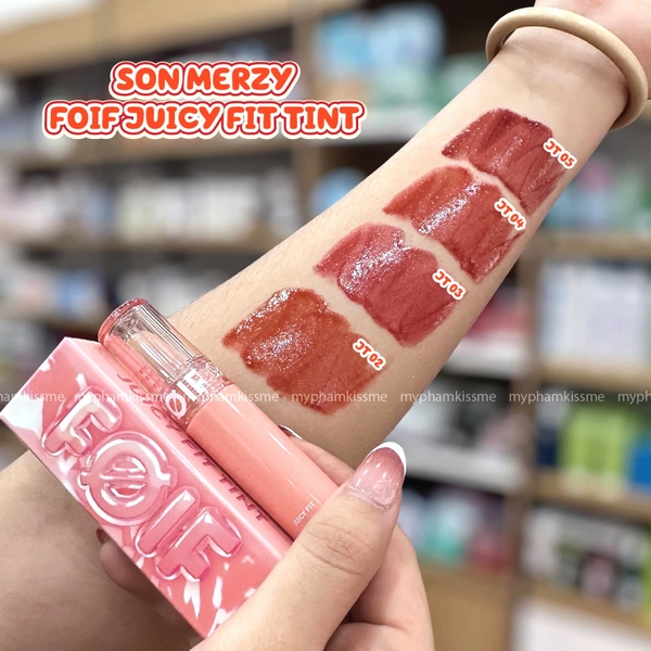 Son Tint Bóng FOIF Juicy Fit Tint Thuần Chay