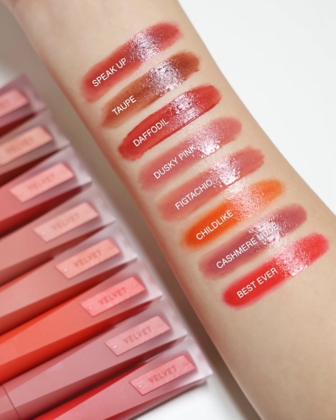 Son Kem Lì 3CE Nhung Lì Velvet Lip Tint Plush