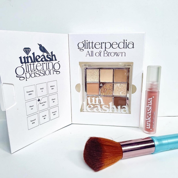 Bảng Phấn Mắt Unleashia Glitterpedia Eye Palette