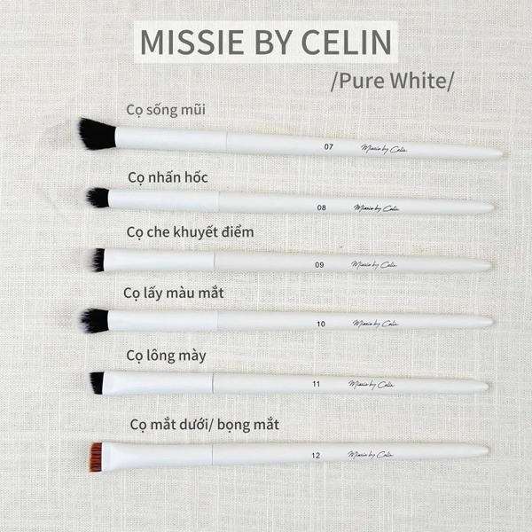 Bộ cọ makeup 12 cây Celin Missie