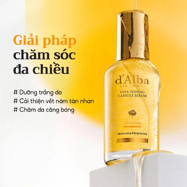 Serum Dưỡng Sáng d'Alba Viên Nang Dưỡng Sáng Da