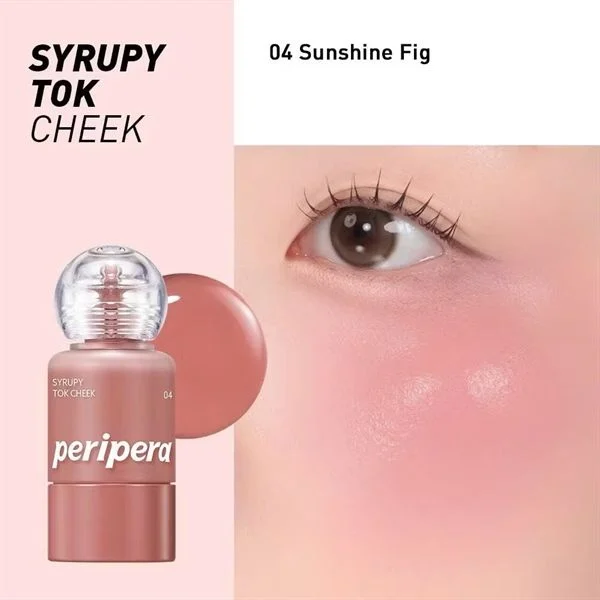 Má Hồng Kem Peripera Syrupy Tok Cheek
