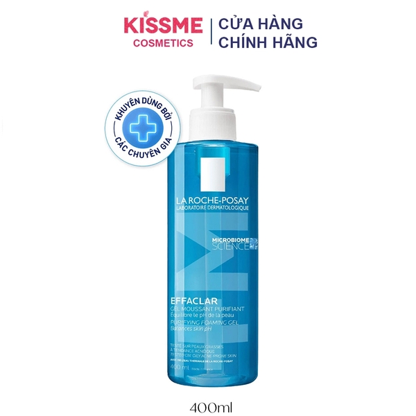 Sữa rửa mặt da dầu mụn La Roche-Posay Effaclar Purifying Foaming Gel Cleanser