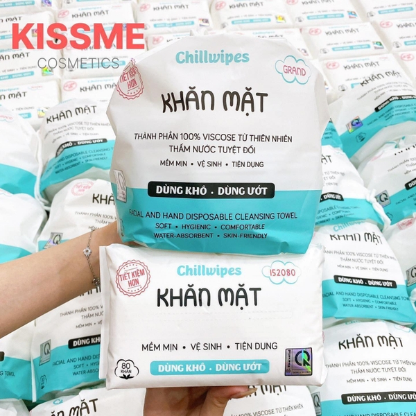 Khăn Lau Mặt Khô Chillwipes