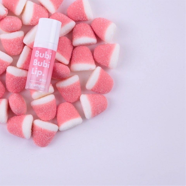 Gel Sủi Tẩy Tế Bào Chết Siêu Mềm Môi Unpa Bubi Bubi Bubble Lip Scrub