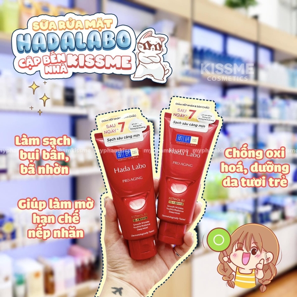 Sữa rửa mặt Hada Labo Cleanser