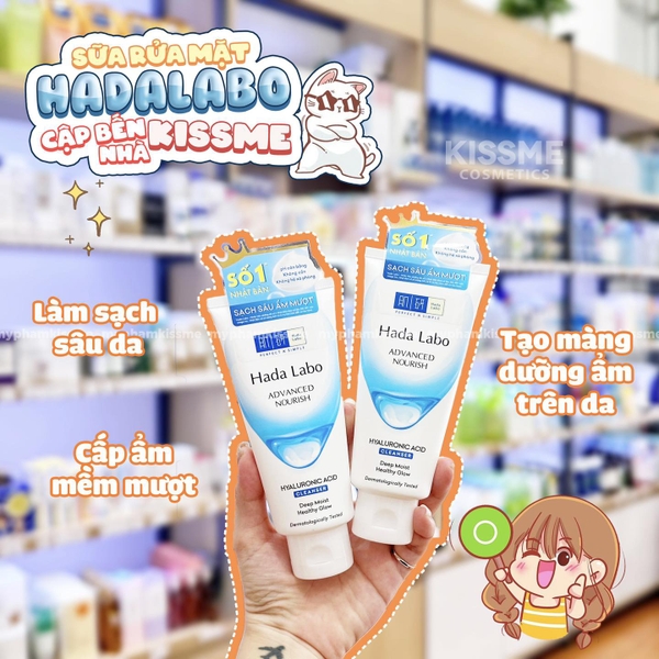 Sữa rửa mặt Hada Labo Cleanser