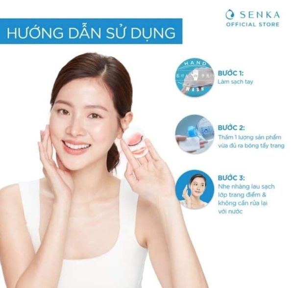Nước tẩy trang cho da nhạy cảm Senka All Clear Water 230ml