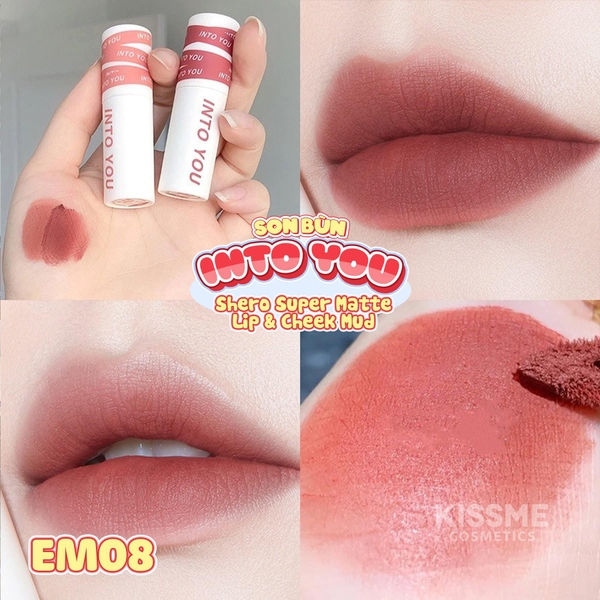 Son INTO YOU Shero Super Matte Lip & Cheek Mud