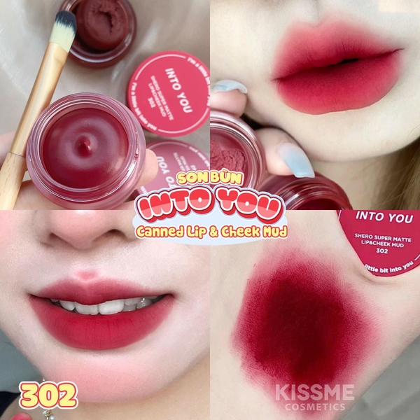 Son Kem INTO YOU  Dạng Hũ Shero Super Matte