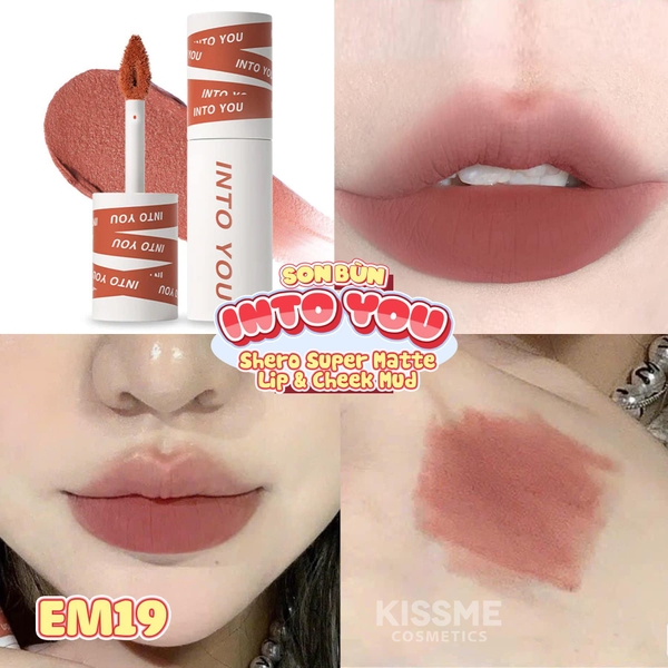 Son INTO YOU Shero Super Matte Lip & Cheek Mud