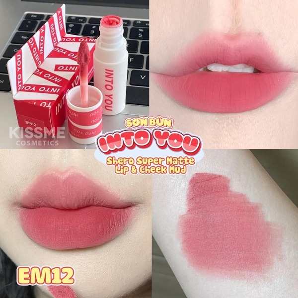 Son INTO YOU Shero Super Matte Lip & Cheek Mud