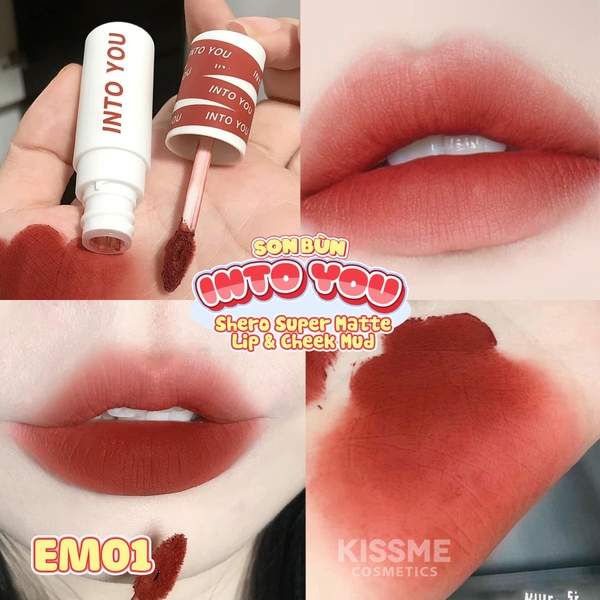 Son INTO YOU Shero Super Matte Lip & Cheek Mud