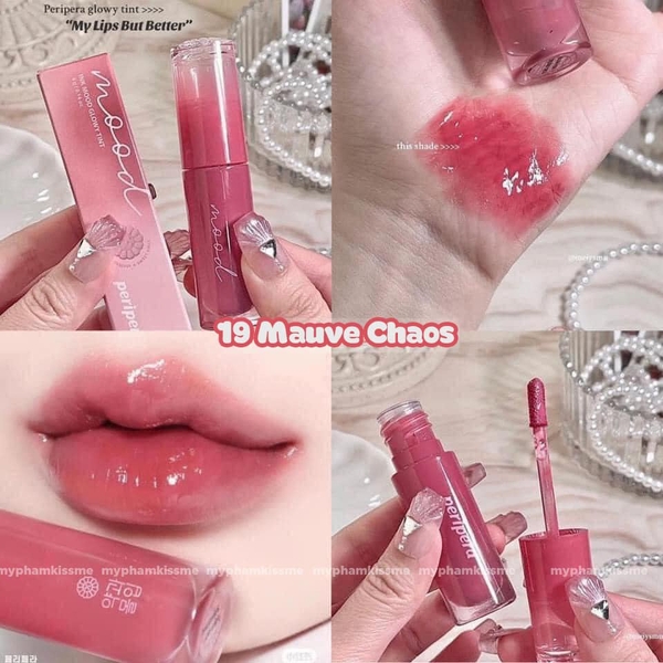 Son Tint Bóng Peripera Ink Mood Glowy Tint 4g