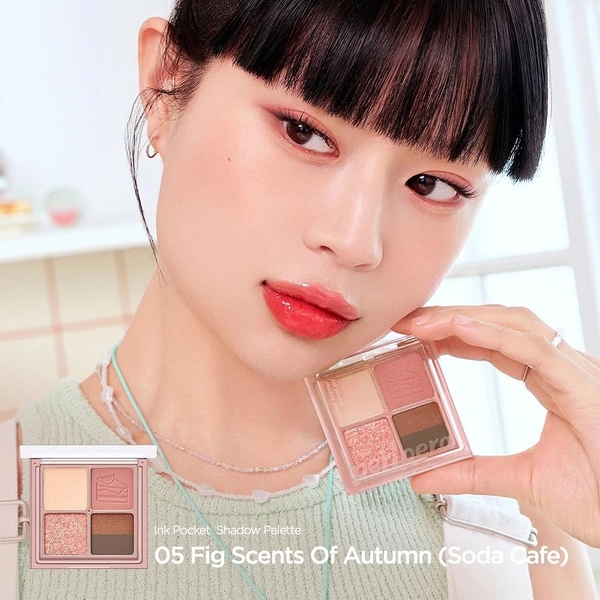 Bảng Phấn Mắt Peripera Ink Pocket Shadow Palette 6.4G