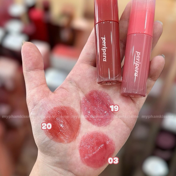 Son Tint Bóng Peripera Ink Mood Glowy Tint 4g