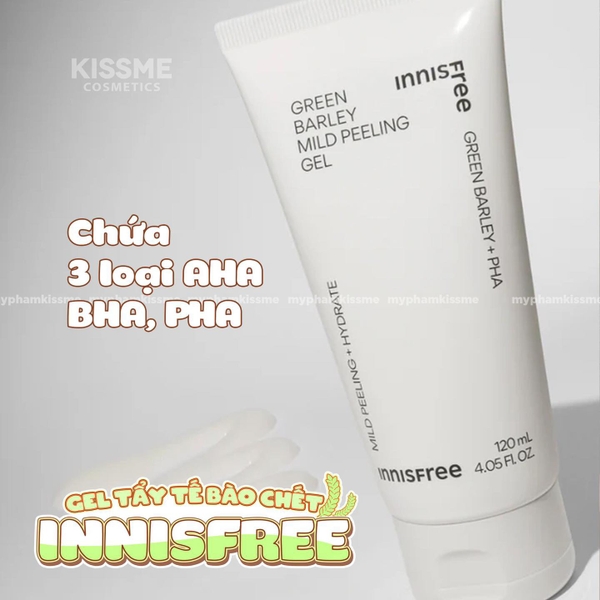 Tẩy Da Chết Innisfree Green Barley Gommage Peeling Mask