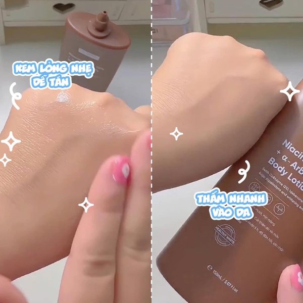 Dưỡng thể DrCeutics NIACINAMIDE 10% +  α – ARBUTIN 2%